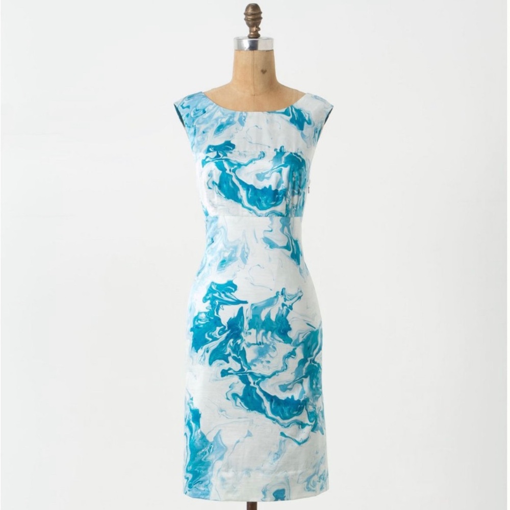 Elegant shift dress from Anthropologie